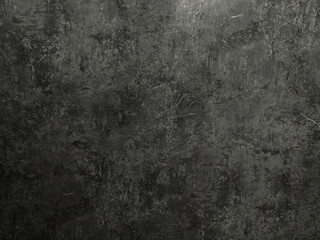Wall black mortar texture background, Surface concrete wallpaper.