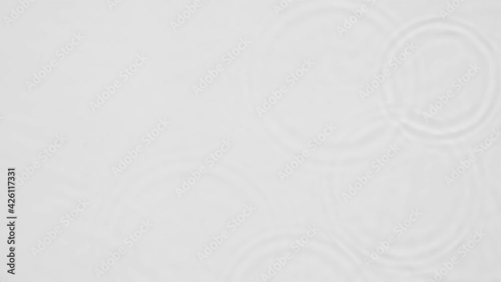 Poster up close, top view, slow motion various waves of the water surface hitting the sun's rays, making th