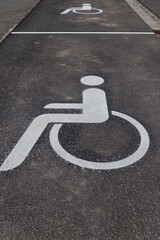 Piktogramm Behindertenparkplatz