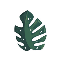 Palm leaf icon
