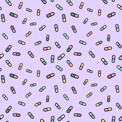 Seamless colourful patter