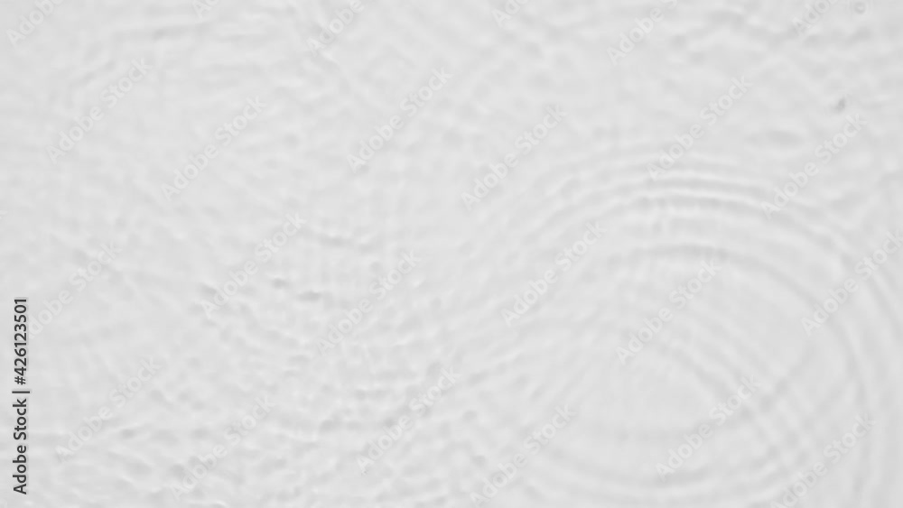 Poster up close, top view, slow motion various waves of the water surface hitting the sun's rays, making th
