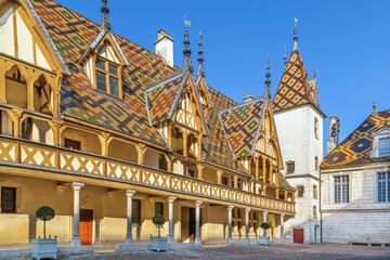 Fototapeta premium Hospices de Beaune, Beaune, France