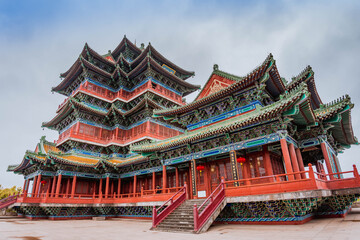 Fototapeta premium Chinese ancient building