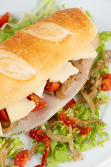 Panino Farcito con Prosciutto Cotto