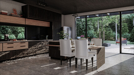 kitchen render