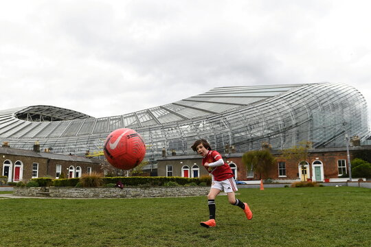 A general view of the Aviva Stadium in Dublin