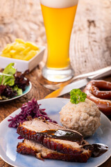 bavarian roasted pork