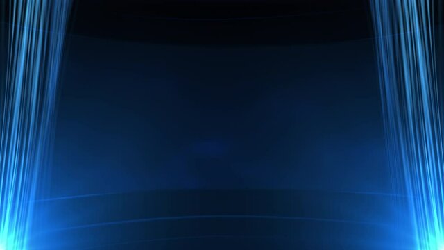 Intense blue moving Background in Loop, ideal for presentations or data show, data charts and information lists, for stage design, TV show, editors and VJs for led screens or fashion show.