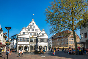 Rathaus, Paderborn, Deutschland 