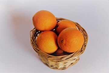 basket of oranges
