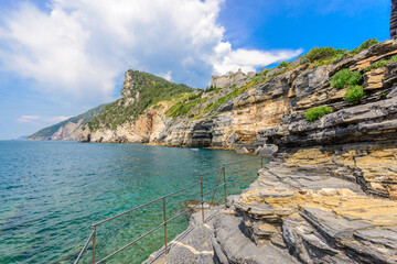 The castle of Portovenere