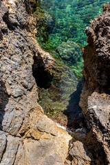 Fototapeta premium Platja Caló de ses Llisses, cala fornells,paguera,mallorca,spain