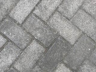 grey paving stones