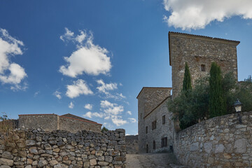 View of Trujillo, a city in the province of C&aacute;ceres (Extremadura), land of conquerors. Spain.