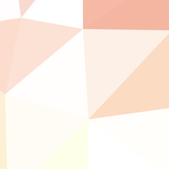 Abstract color Low-Polygones Generative Art background illustration