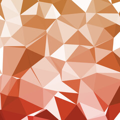 Abstract color Low-Polygones Generative Art background illustration