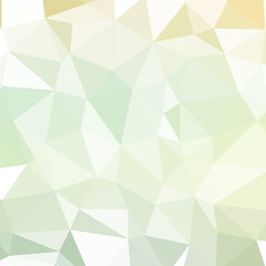 Abstract color Low-Polygones Generative Art background illustration