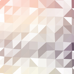 Fototapeta premium Abstract color Low-Polygones Generative Art background illustration