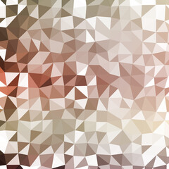 Abstract color Low-Polygones Generative Art background illustration