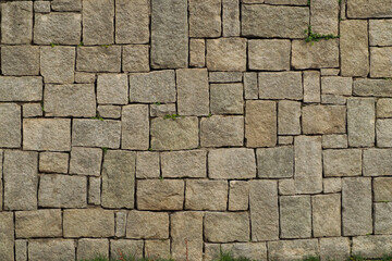 Stone brick wall texture 