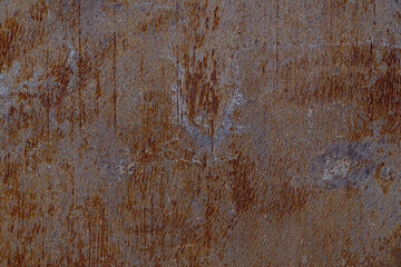 background in the form of a rusty fence