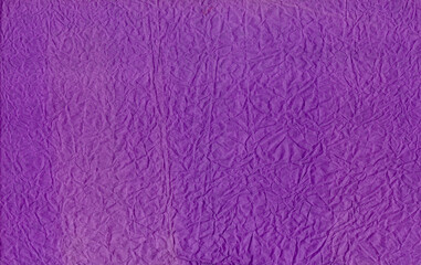 Purple crumpled paper texture. Purple paper texture background or cardboard surface from a paper box for packing. and for the designs decoration and nature background concept. Recycled craft paper 