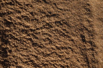 Yellow sandy  natura beach background