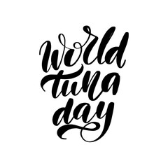 World Tuna Day. May 2. Holiday concept. Template for background