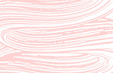 Grunge texture. Distress pink rough trace. Fabulou