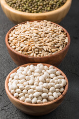 Different edible seeds rich in vitamin D