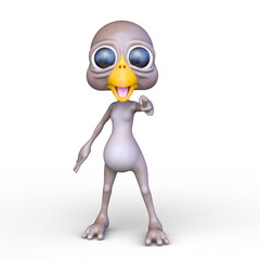 鳥のミニキャラ