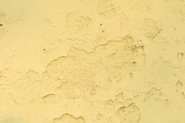 Closeup Texture abstract yellow old wall background,cement floor