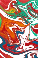Abstract background with mixing paint effect. Liquid acrylic picture with artistic mixed paints. Fluid art texture. Can be used for wallpaper. Trendy designs colors. DIGITAL ART ILLUSTRATION