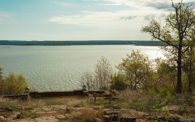 Lake state park, Brownwood Texas, nature landscape