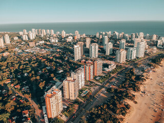 Fototapeta premium Playa Mansa, Punta del Este 