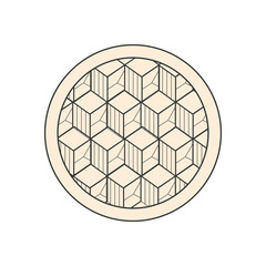 chinese round ornament