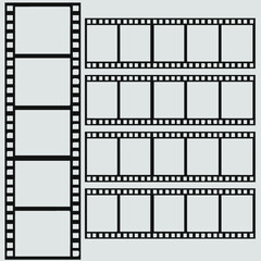 vector de cinta de fotografías editables 