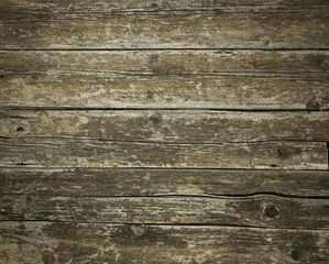 Wooden old background. old shabby tree with scratches