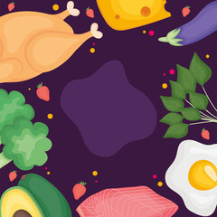 food icon set
