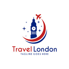travel logo to london - england