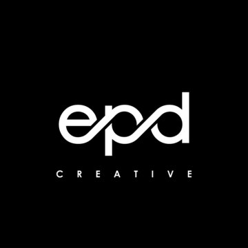 EPD Letter Initial Logo Design Template Vector Illustration
