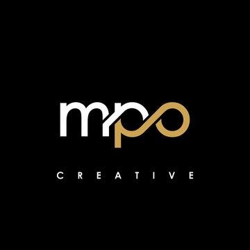 MPO Letter Initial Logo Design Template Vector Illustration