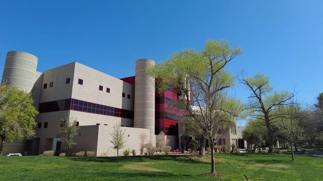 Afternoon view of the campus of UNLV