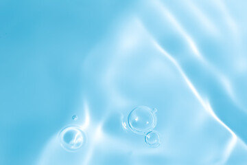 水が揺らぐ様子。水面の背景素材。水のテクスチャ・イメージ。	