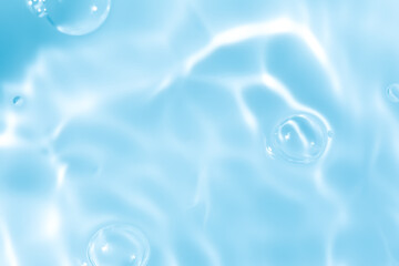 水が揺らぐ様子。水面の背景素材。水のテクスチャ・イメージ。	