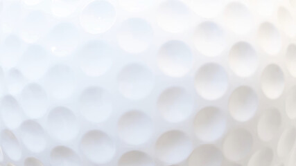 Closeup shot of a golf ball
