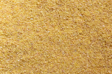 Raw dried broken wheat cereal grains