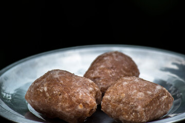 The most famous sweet of Andhra Pradesh.
Kaja. This is mostly found in areas of Kakinada and the surroundings.