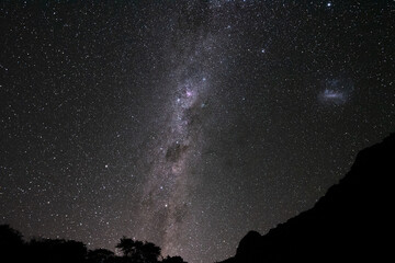 Milky Way in the Sky at night